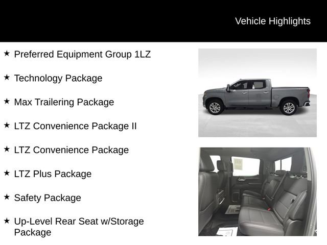 Certified 2024 Chevrolet Silverado 1500 LTZ w/ Technology Package image 27