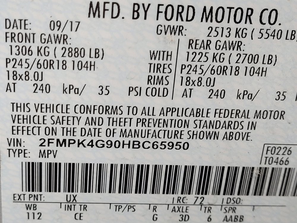 Used 2017 Ford Edge SE AWD/4WD image 33