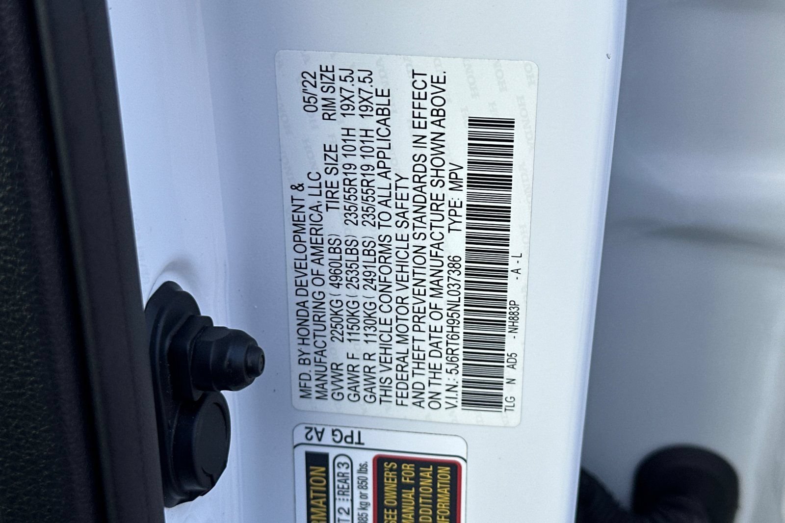 Used 2022 Honda CR-V Touring image 28