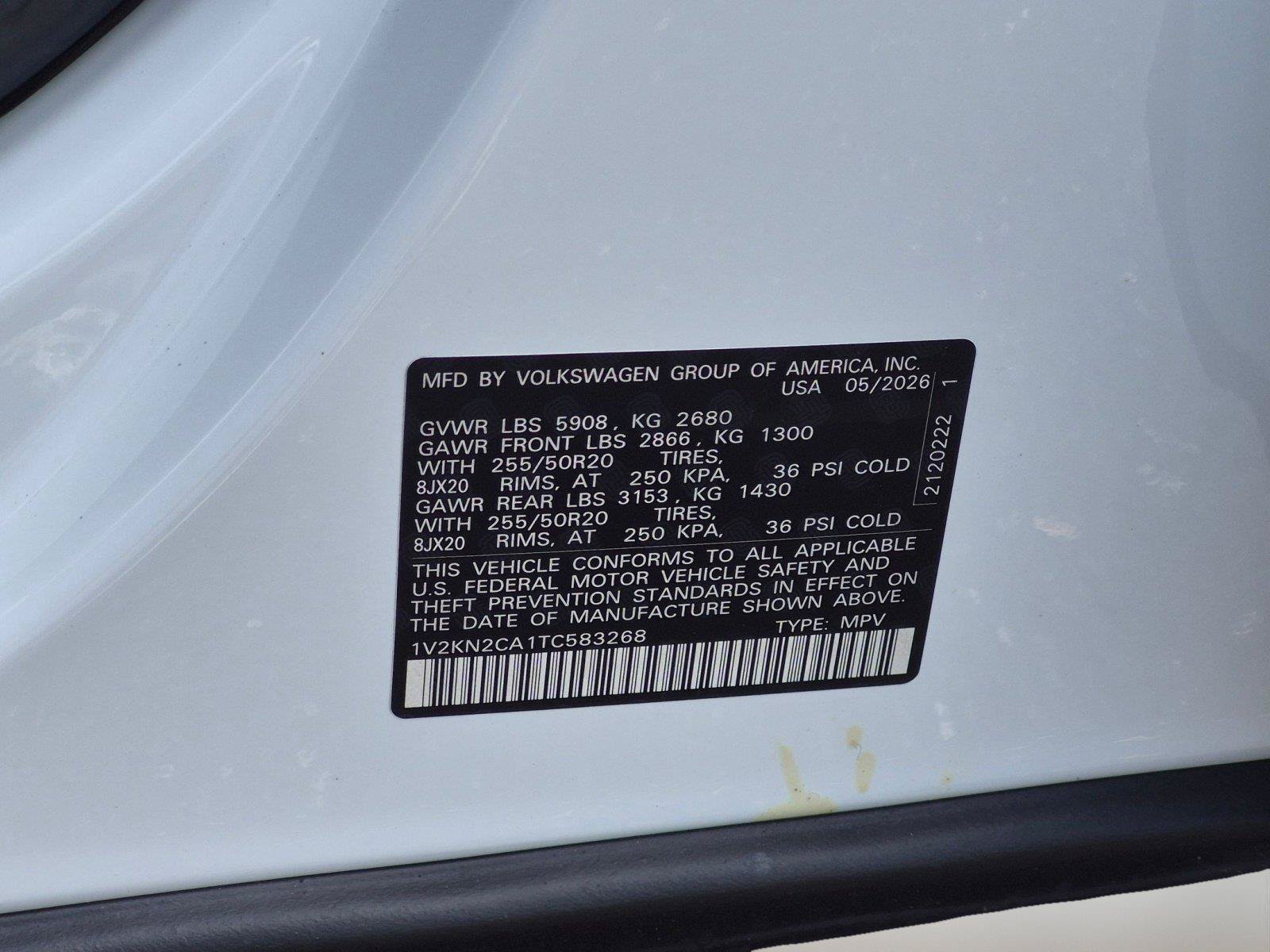 New 2026 Volkswagen Atlas SE AWD/4WD image 10