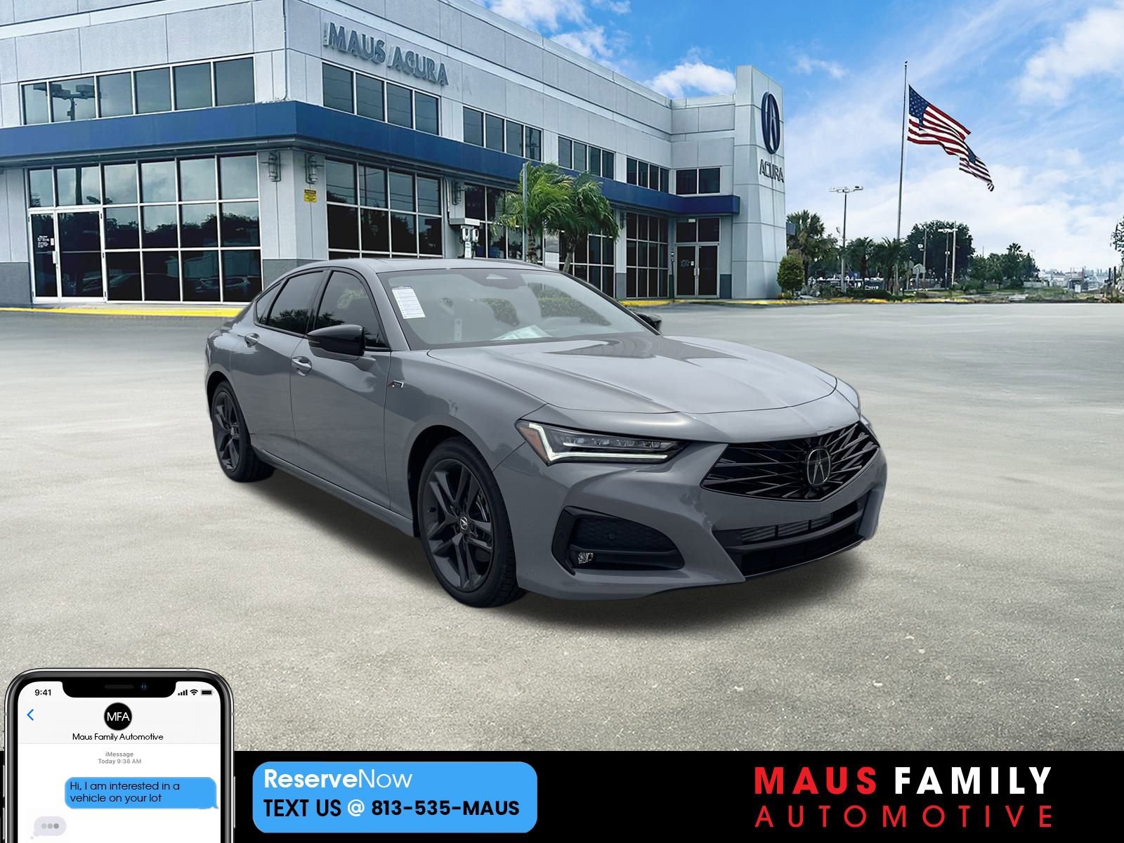 New 2025 Acura TLX SH-AWD w/ A-SPEC Pkg