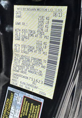 Used 2013 Nissan Frontier SV w/ SV Value Truck Pkg image 21