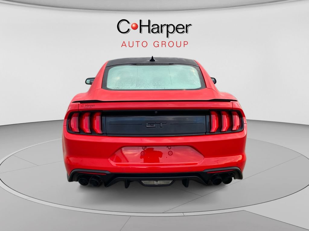 Certified 2021 Ford Mustang GT Premium w/ Carbon Sport Interior Package RWD image 4