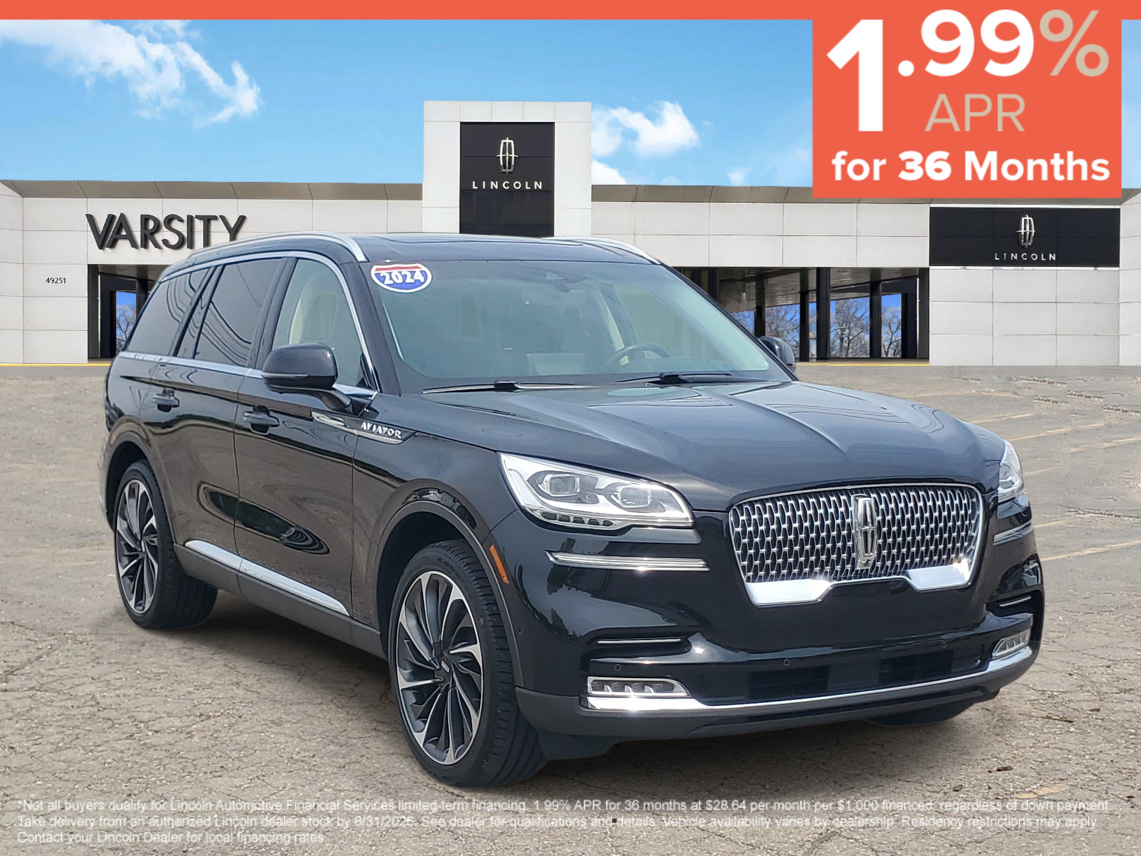 Certified 2024 Lincoln Aviator Reserve w/ Equipment Group 201A