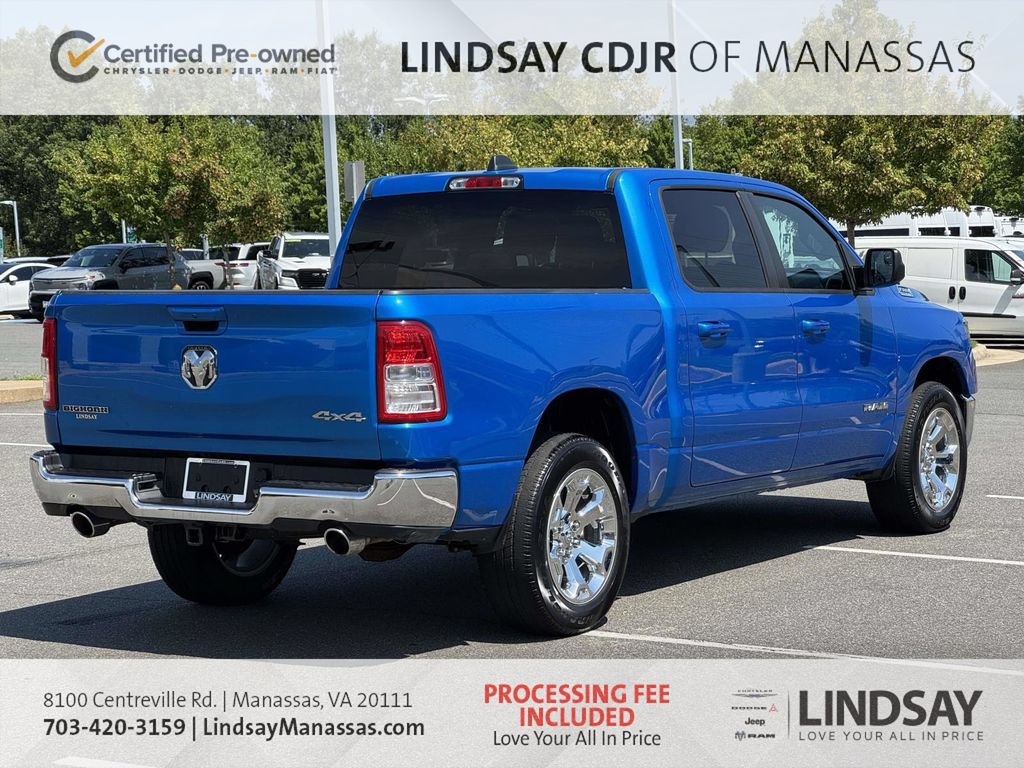 Certified 2022 RAM 1500 Big Horn w/ Trailer Tow Group AWD/4WD image 9