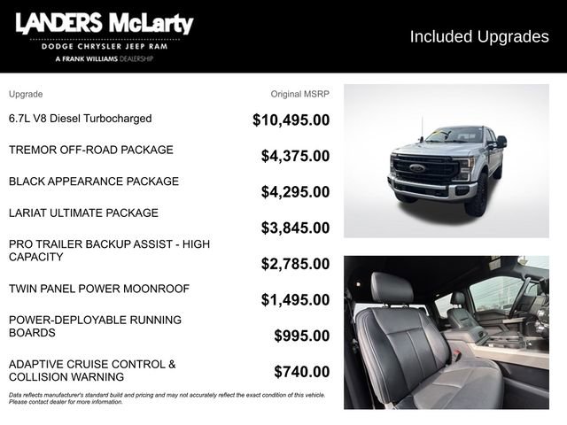 Used 2022 Ford F250 Lariat w/ Tremor Off-Road Package image 15