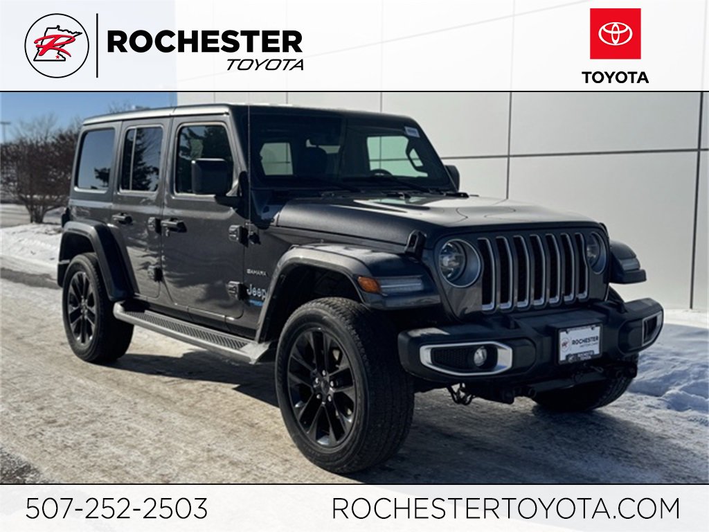 Used 2021 Jeep Wrangler Unlimited Sahara image 1