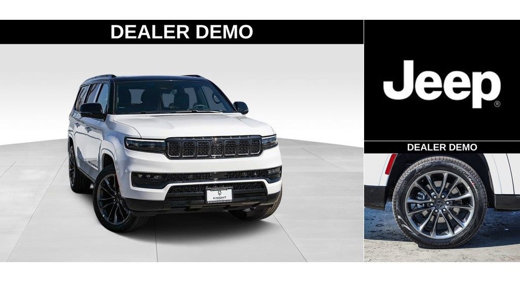 New 2025 Jeep Grand Wagoneer L Series II Obsidian w/ Quick Order Packagew 28T image 1