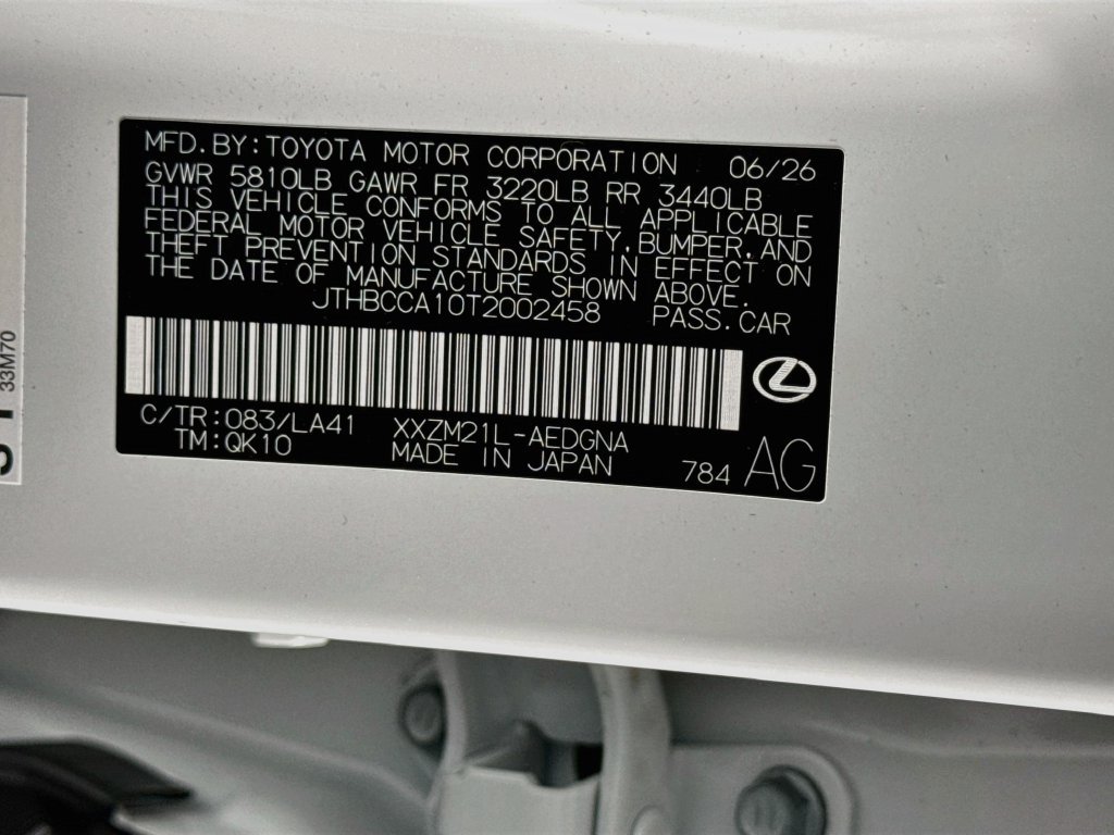 New 2026 Lexus ES 350e w/ Cold Area Package FWD image 24