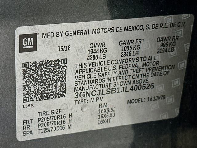 Used 2018 Chevrolet Trax LT w/ Sun & Sound Package image 31