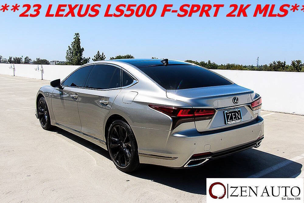 Used 2023 Lexus LS 500 F Sport w/ Cold Weather Package (CK) RWD image 6