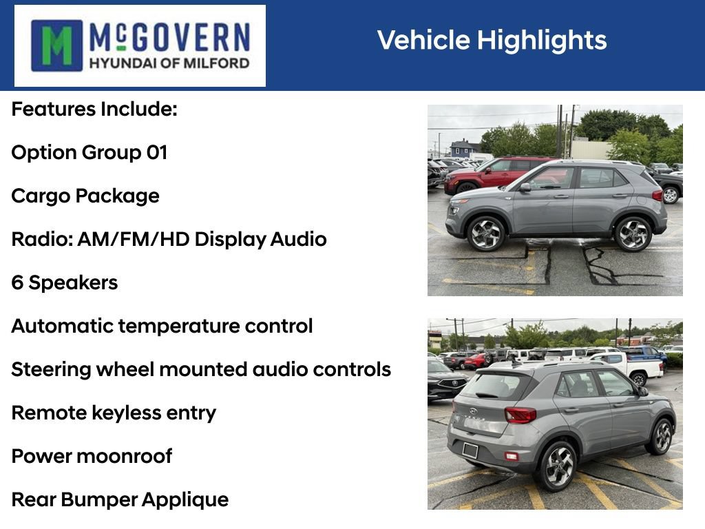 Used 2022 Hyundai Venue SEL w/ Cargo Package FWD image 4