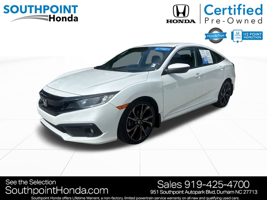 Certified 2020 Honda Civic Sport image 3