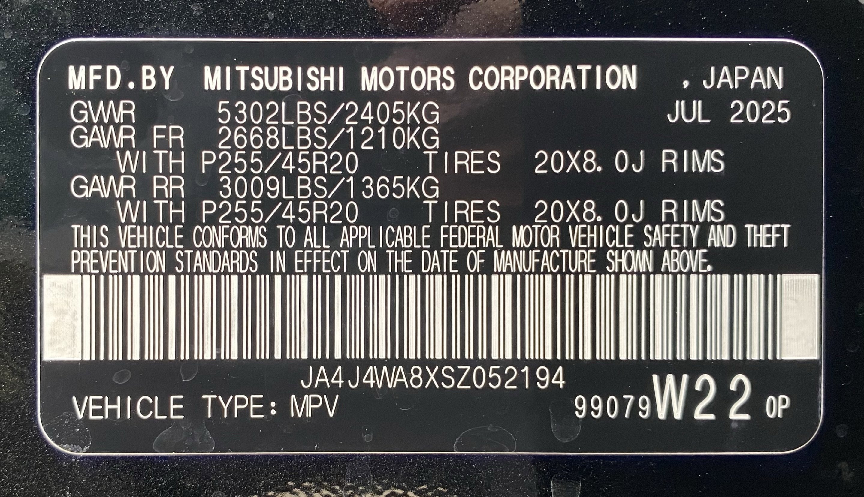 Used 2025 Mitsubishi Outlander AWD image 45