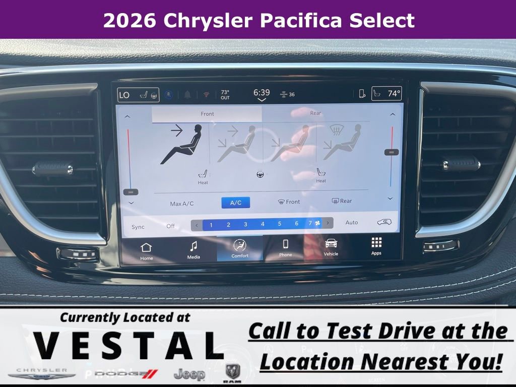 New 2026 Chrysler Pacifica Select image 29
