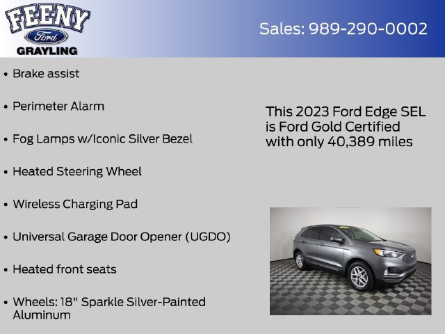 Certified 2023 Ford Edge SEL w/ Convenience Package AWD/4WD image 20
