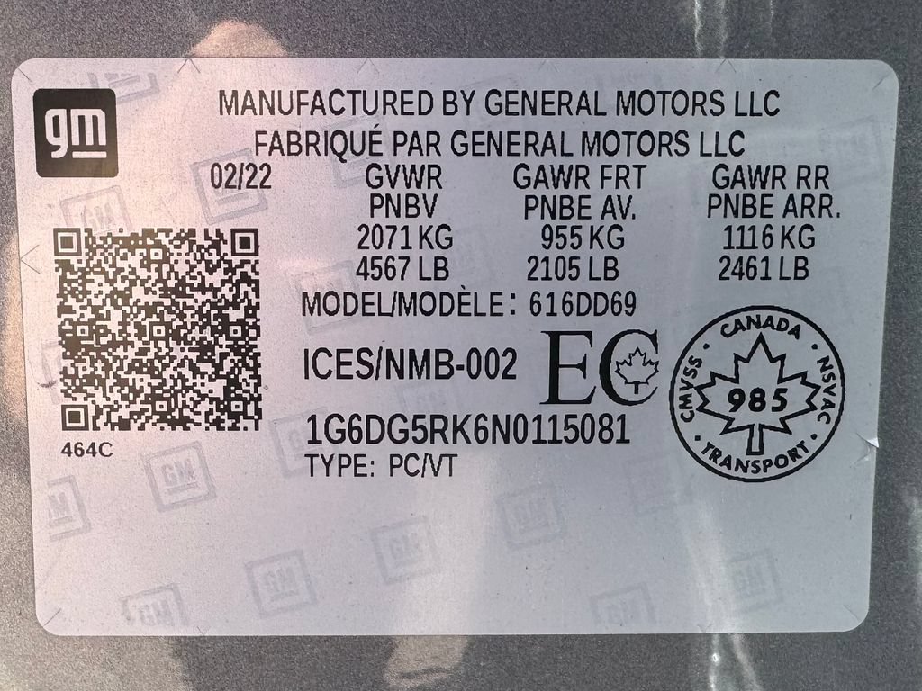 Used 2022 Cadillac CT4 Sport AWD/4WD image 13