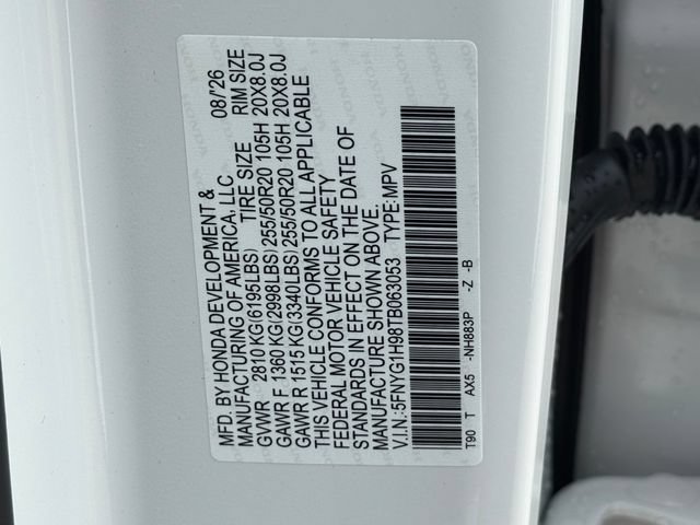 New 2026 Honda Pilot Black Edition image 32