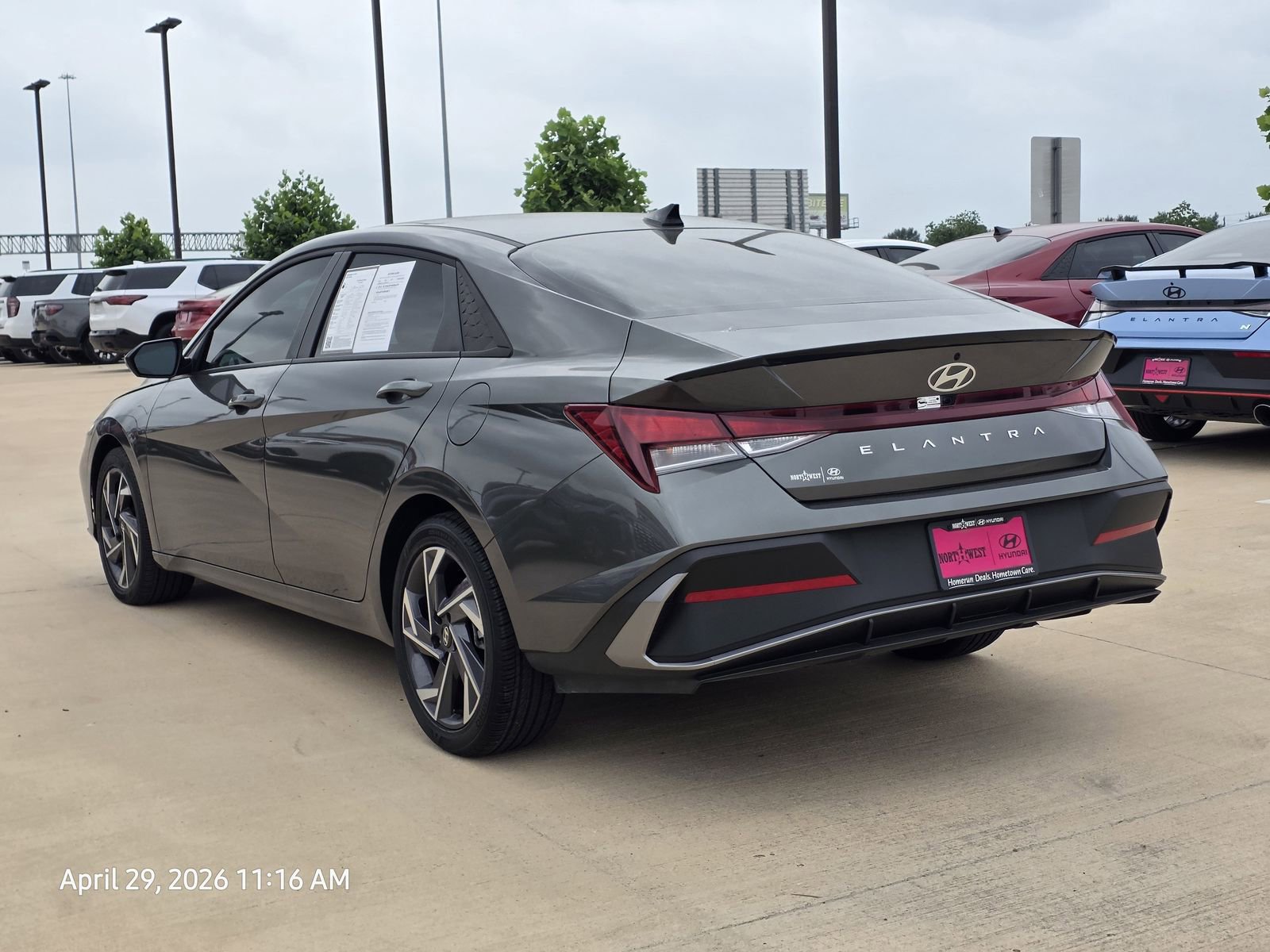 Certified 2025 Hyundai Elantra Sport FWD image 8