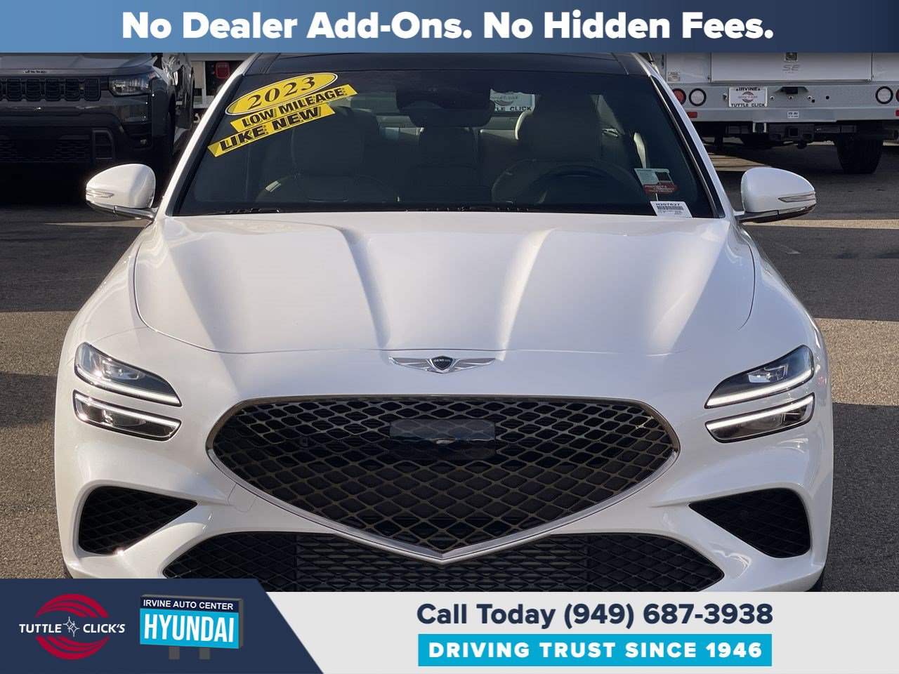 Used 2023 Genesis G70 2.0T w/ Sport Prestige Package RWD image 11