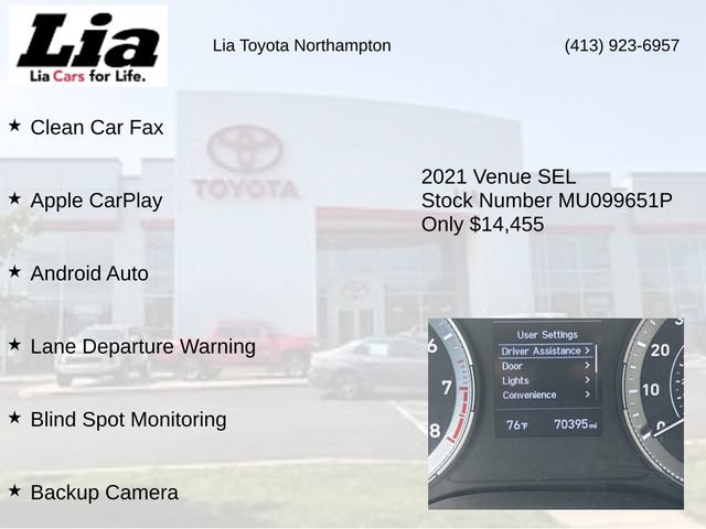 Used 2021 Hyundai Venue SEL FWD image 7