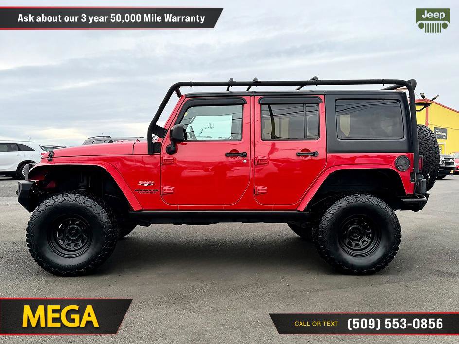Used 2016 Jeep Wrangler Unlimited Sahara w/ Connectivity Group AWD/4WD image 7