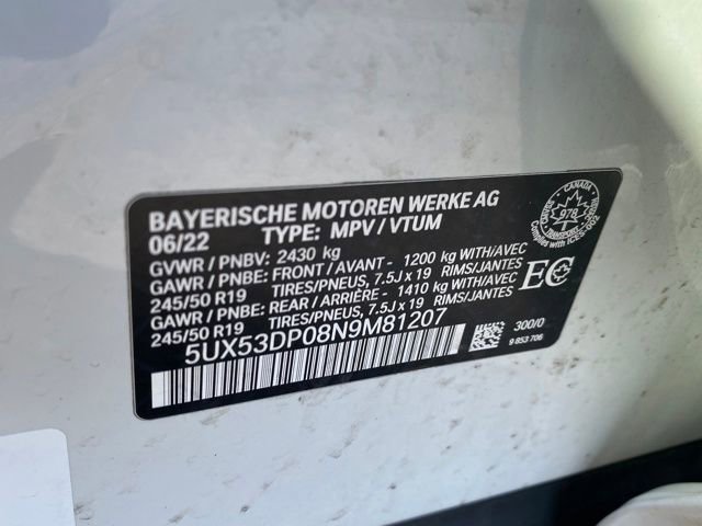 Used 2022 BMW X3 xDrive30i image 25