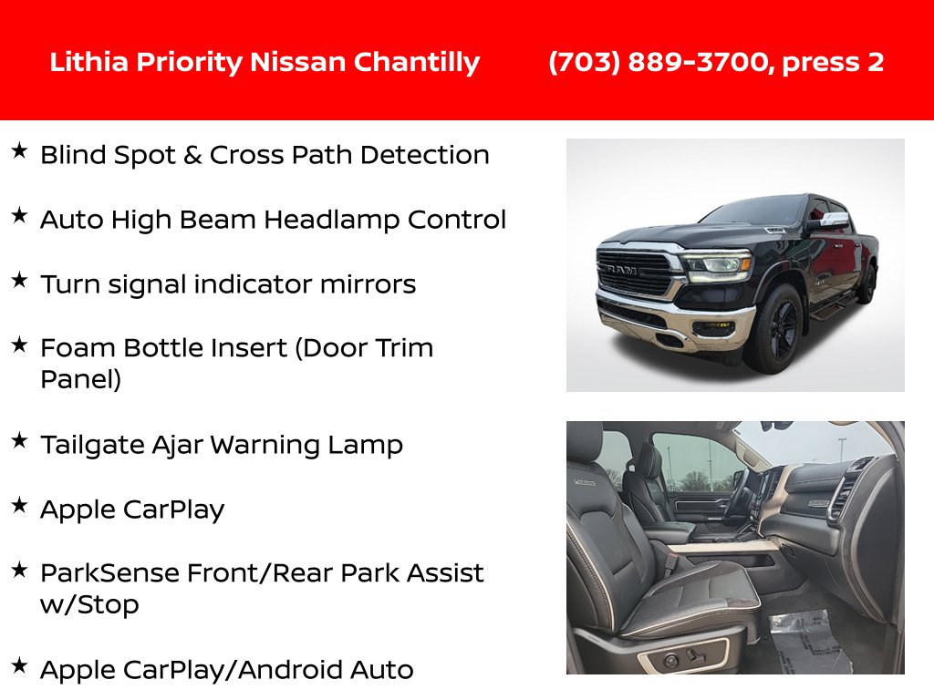 Used 2020 RAM 1500 Laramie AWD/4WD image 18