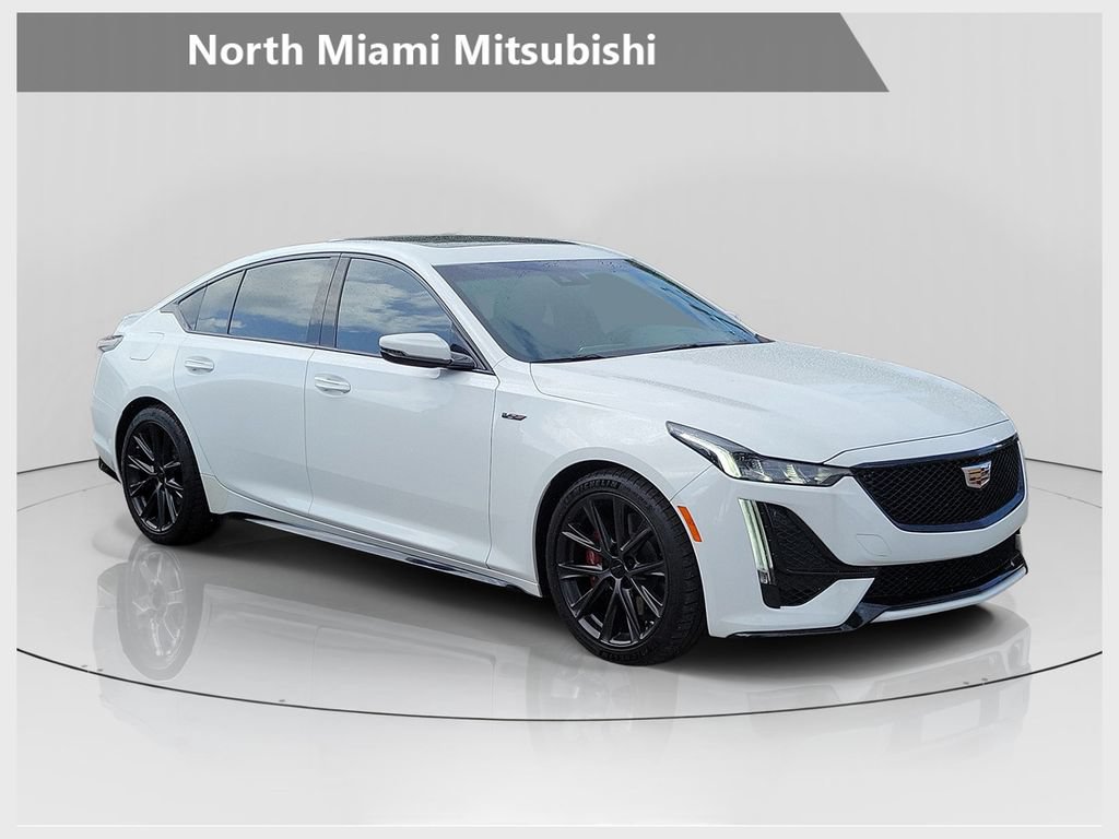 Used 2020 Cadillac CT5 V w/ Premium Package RWD image 1