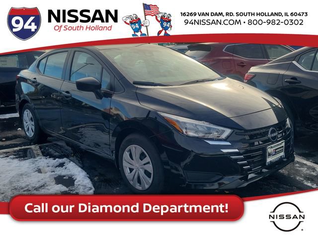 Certified 2025 Nissan Versa S w/ Trunk Package FWD image 1