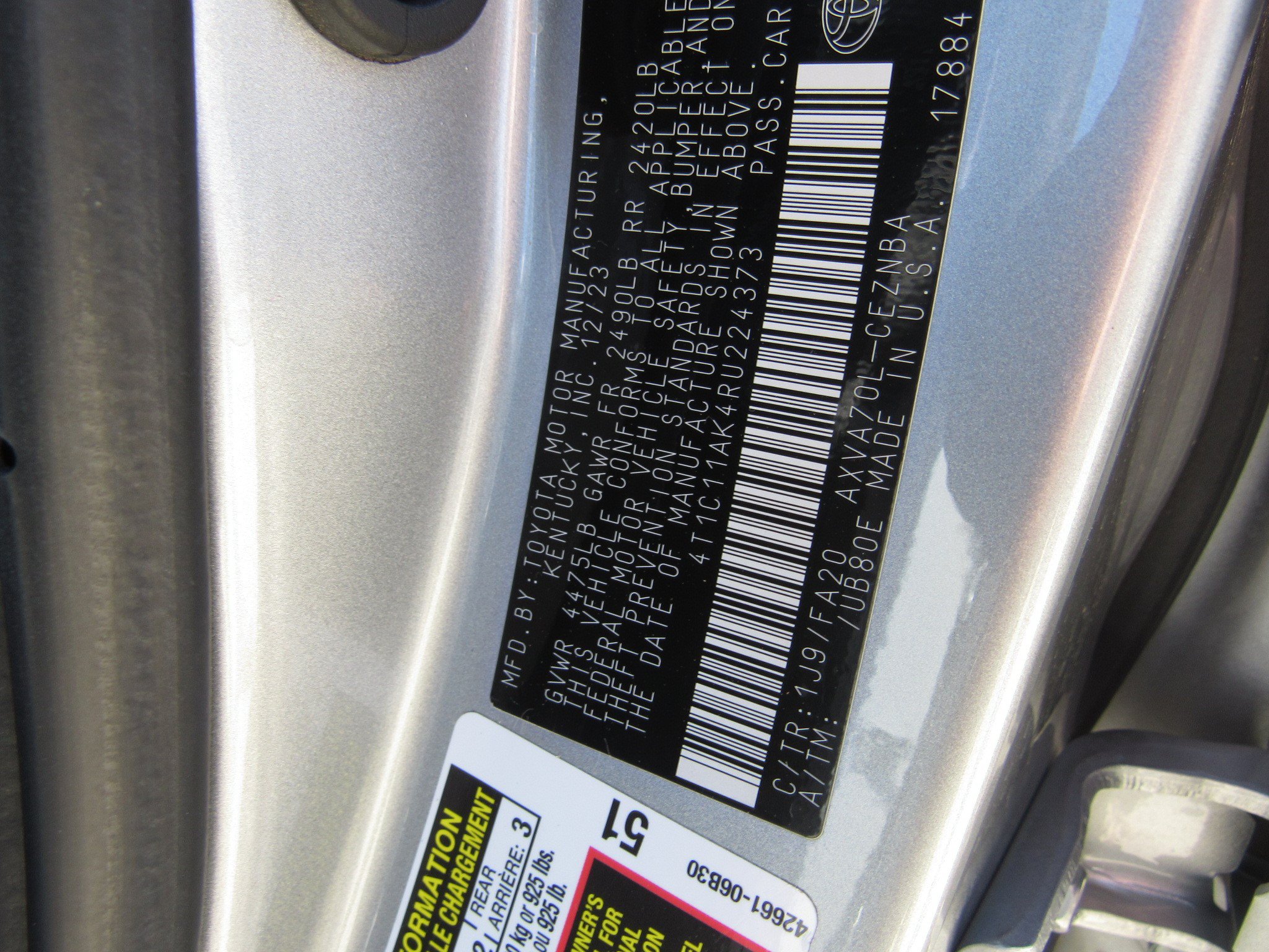 Used 2024 Toyota Camry LE FWD image 26