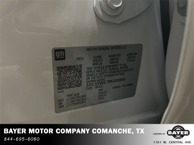 New 2024 Chevrolet Silverado EV W/T image 29