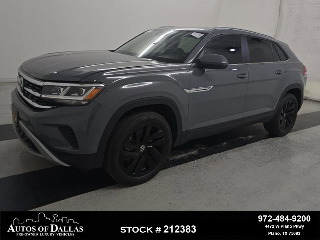 Used 2022 Volkswagen Atlas Cross Sport SE w/ Panoramic Sunroof Package FWD image 1