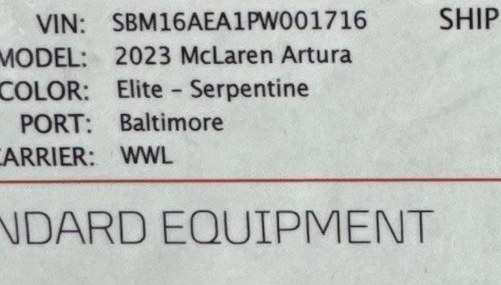 Used 2023 McLaren Artura image 15