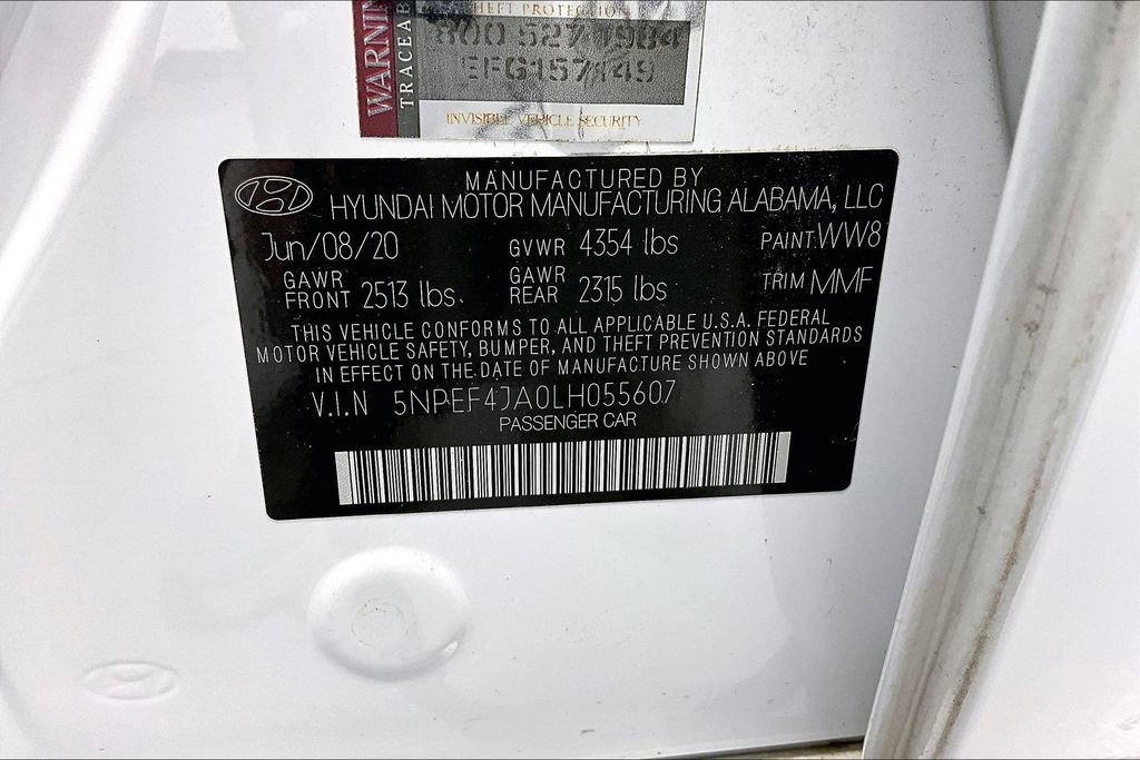 Used 2020 Hyundai Sonata SEL w/ Premium + Sunroof Package image 39