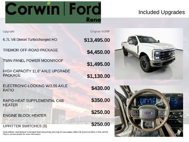 Used 2026 Ford F250 King Ranch w/ Tremor Off-Road Package AWD/4WD image 3