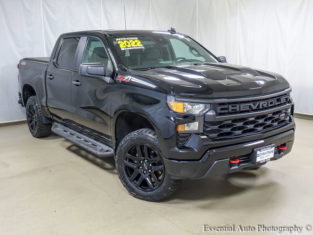 Used 2022 Chevrolet Silverado 1500 Custom Trail Boss AWD/4WD video 2