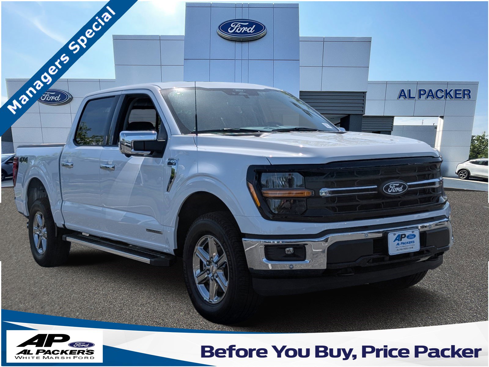 New 2025 Ford F150 XLT w/ Equipment Group 302A MID