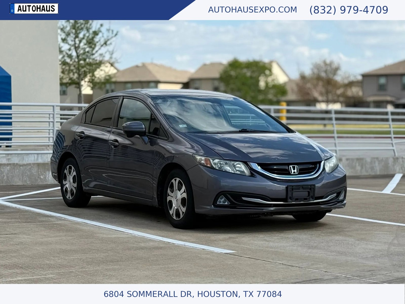 Used 2015 Honda Civic Hybrid Sedan