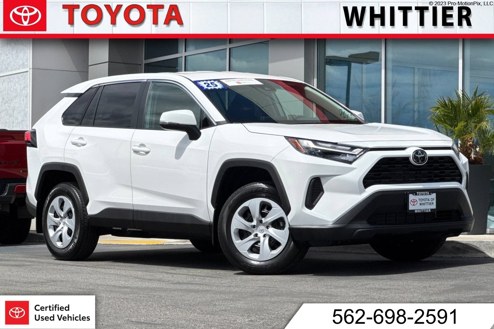 Certified 2025 Toyota RAV4 LE FWD image 1