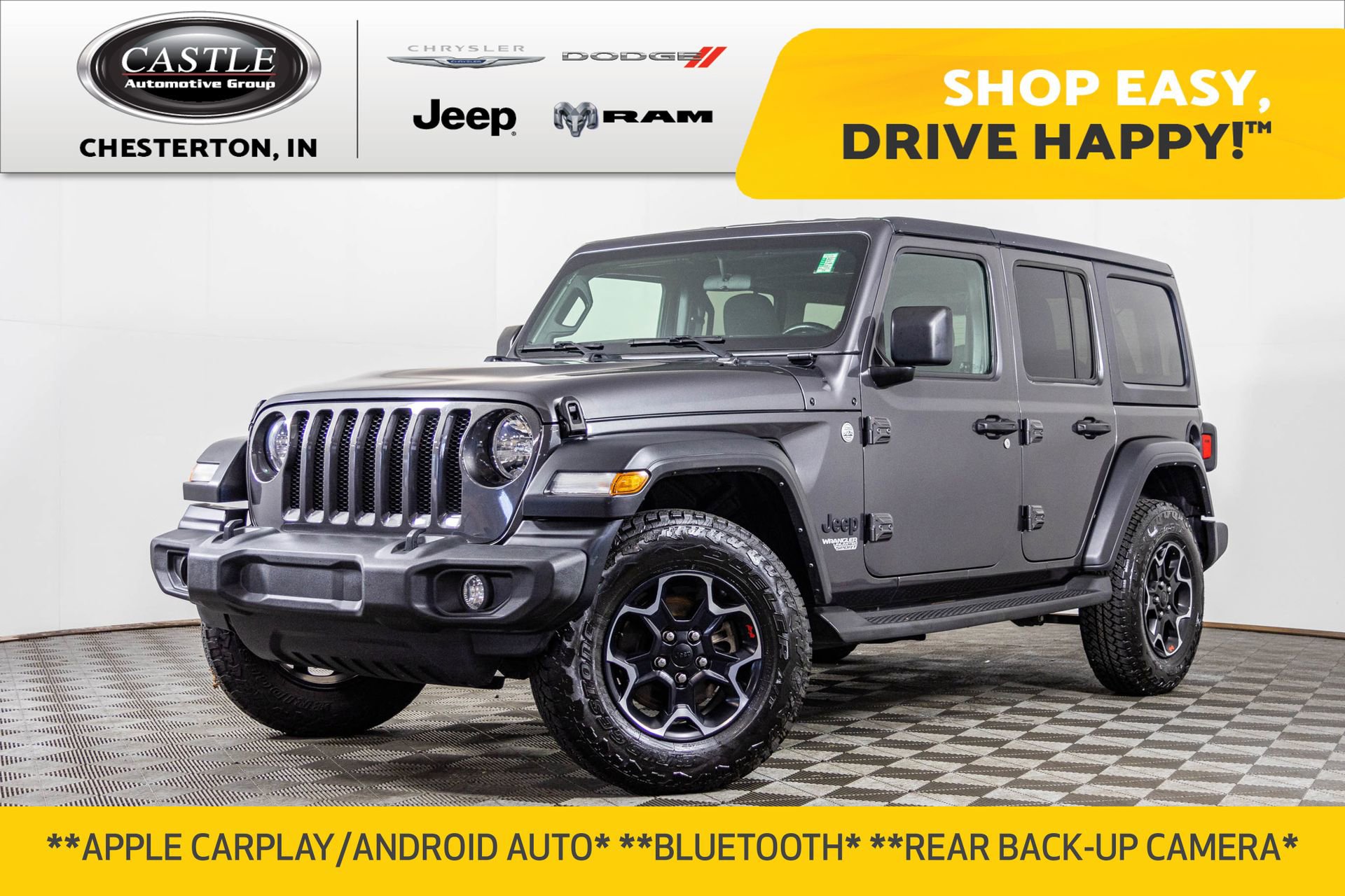 Used 2021 Jeep Wrangler Unlimited Sport video 1