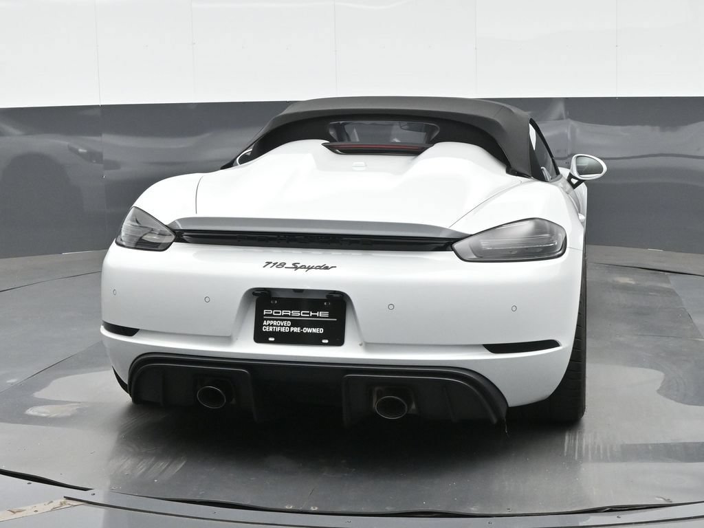 Certified 2022 Porsche 718 Boxster Spyder RWD image 6