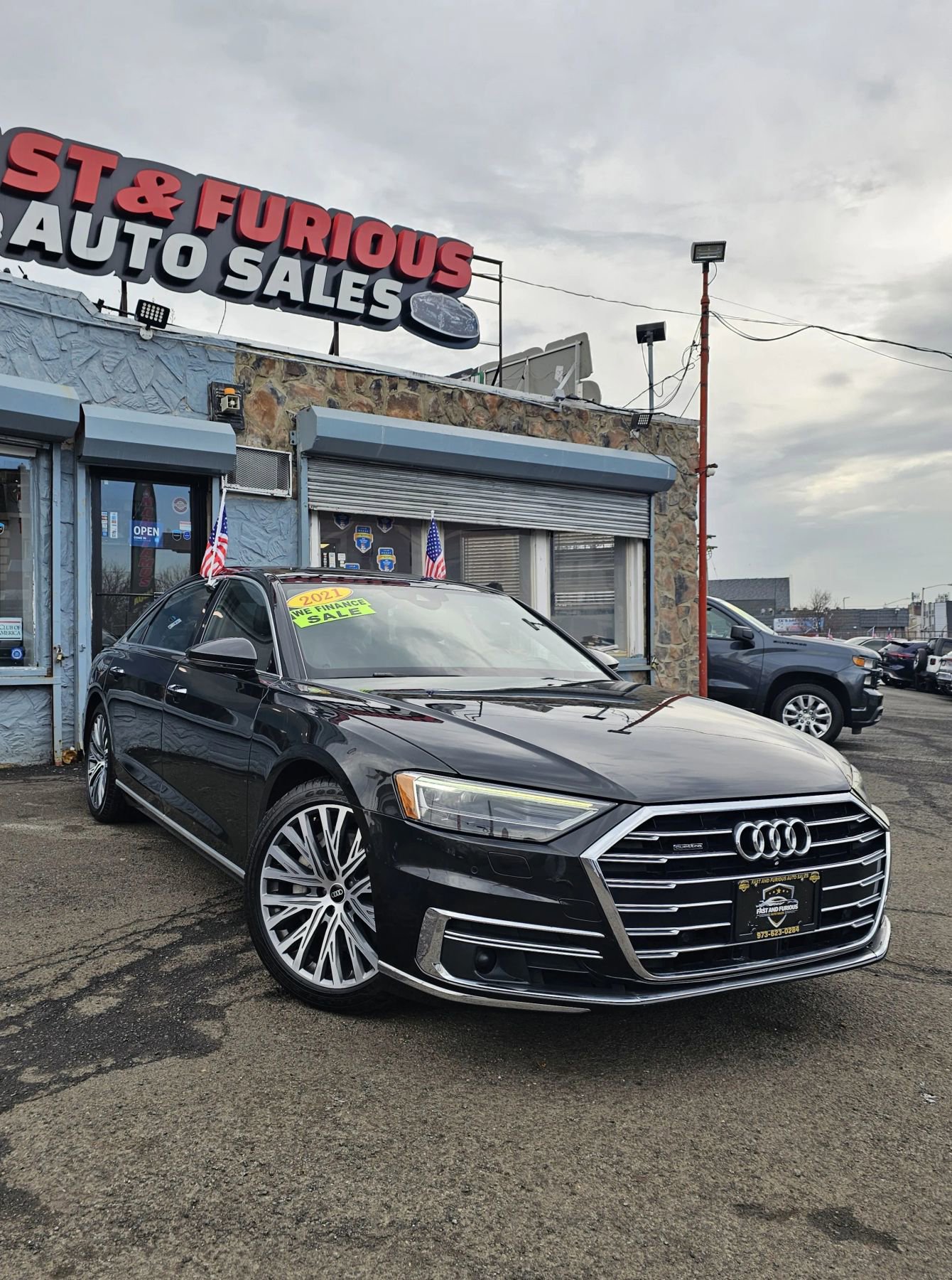 Used 2021 Audi A8 L 3.0T image 3