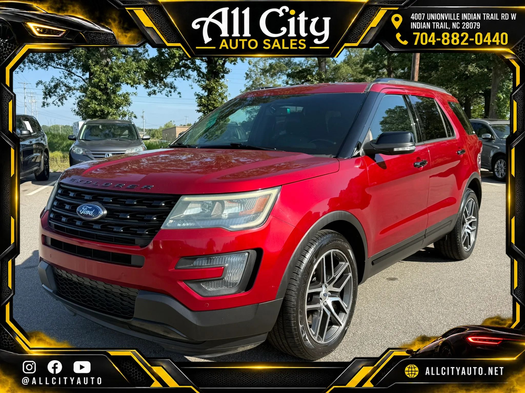 Used 2016 Ford Explorer Sport AWD/4WD image 3