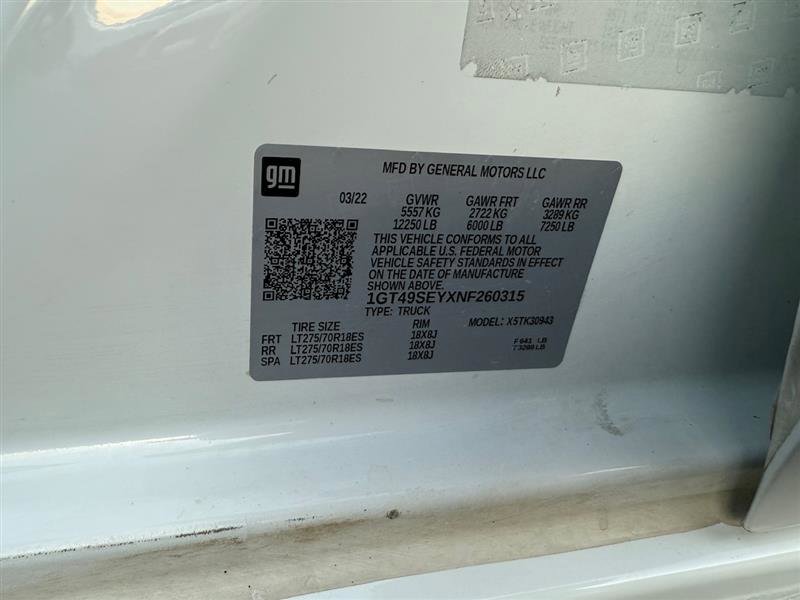 Used 2022 GMC Sierra 3500 Pro w/ Convenience Package image 38