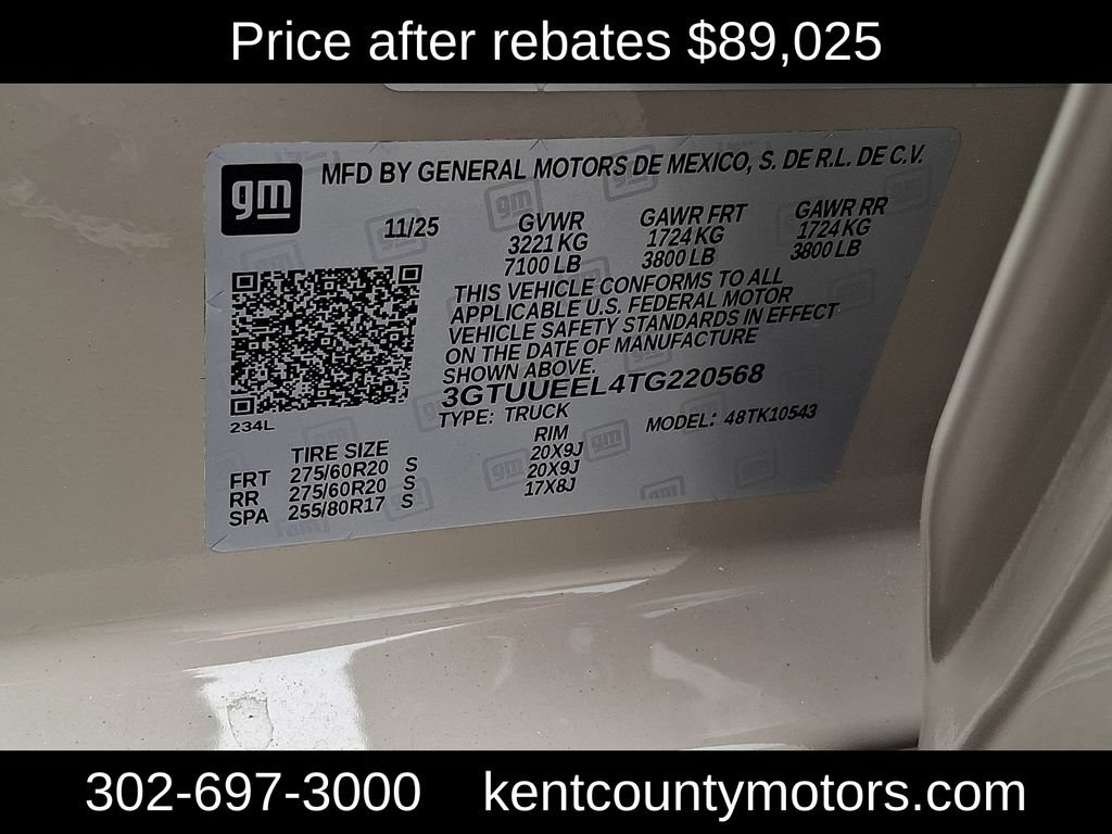 New 2026 GMC Sierra 1500 AT4 w/ Technology Package AWD/4WD image 24