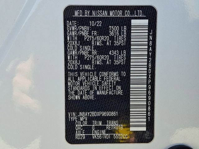 Used 2023 Nissan Armada SL AWD/4WD image 28