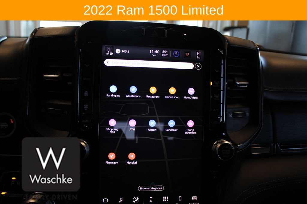 Used 2022 RAM 1500 Limited AWD/4WD image 57
