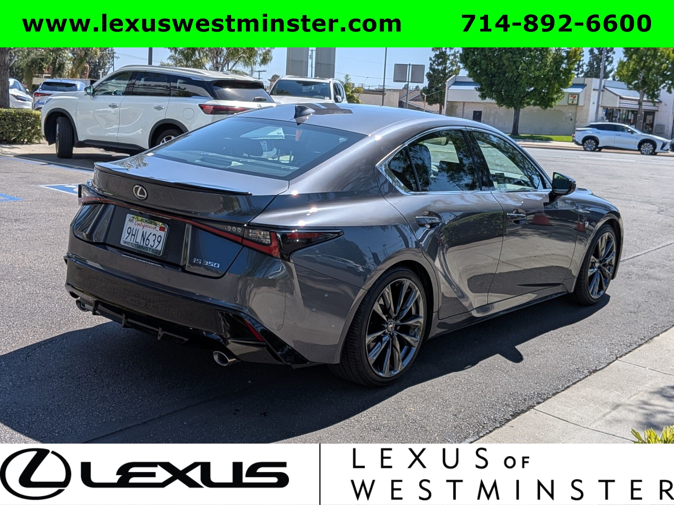 Certified 2023 Lexus IS 350 F Sport w/ Accessory Package RWD image 8