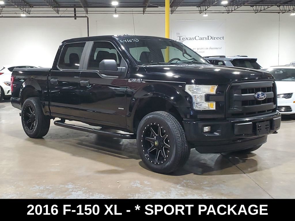 Used 2016 Ford F150 XL w/ Equipment Group 101A Mid AWD/4WD image 3